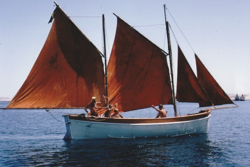 Nippons sailing lifeboat
